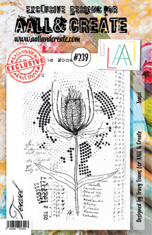 Aall and Create Stamp Set A5 Teasel (AALL-TP-239) (DISCONTINUED) Aall and Create Stamp Set A5 Teasel (AALL-TP-239) (DISCONTINUED)