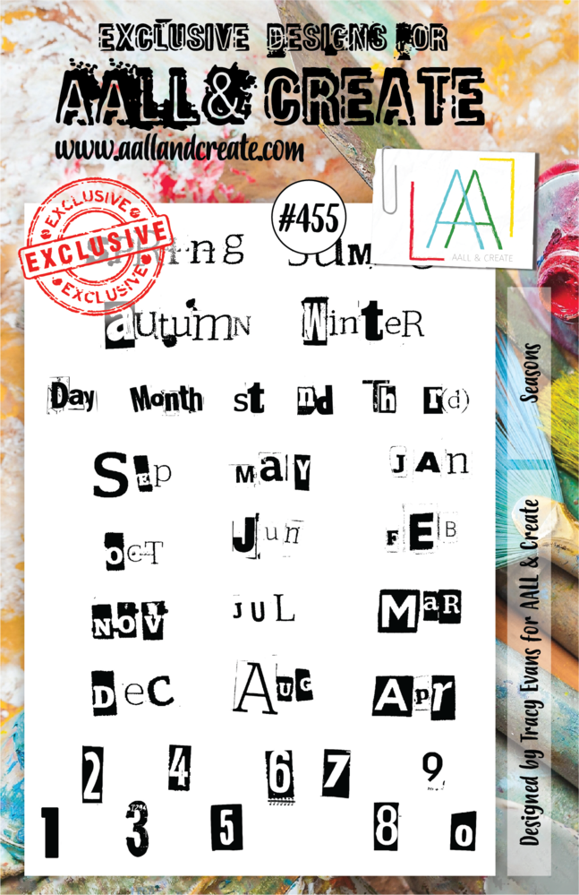 Aall and Create Stamp Set A5 Seasons (AALL-TP-455) (DISCONTINUED) Aall and Create Stamp Set A5 Seasons (AALL-TP-455) (DISCONTINUED)