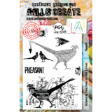 Aall and Create Stamp Set A5 Pheasant (AALL-TP-454) (DISCONTINUED)