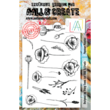 Aall and Create Stamp Set A5 Papaver Poppies (AALL-TP-395) (DISCONTINUED)