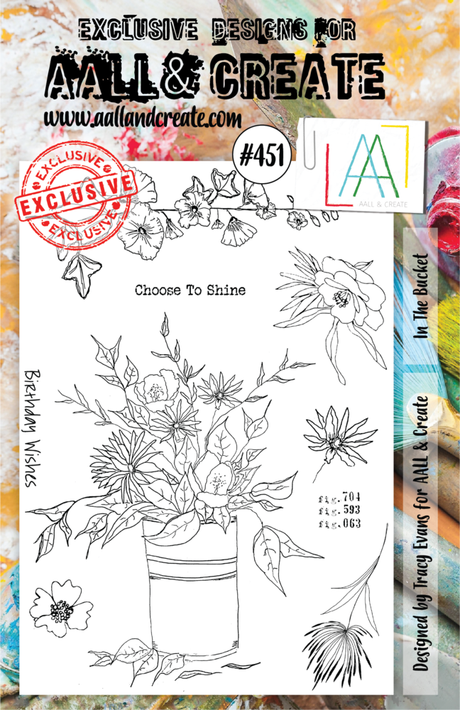 Aall and Create Stamp Set A5 In the Bucket (AALL-TP-451) (DISCONTINUED) Aall and Create Stamp Set A5 In the Bucket (AALL-TP-451) (DISCONTINUED)