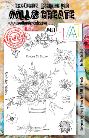 Aall and Create Stamp Set A5 In the Bucket (AALL-TP-451) (DISCONTINUED) Aall and Create Stamp Set A5 In the Bucket (AALL-TP-451) (DISCONTINUED)