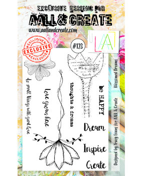 Aall and Create Stamp Set A6 Blossomed Dreams (AALL-TP-123) (DISCONTINUED)