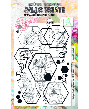 Aall and Create Stamp Set A6 Clipped Botanicals (AALL-TP-649) (DISCONTINUED)