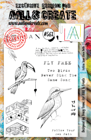 Aall and Create Stamp Set A5 Follow Your Own Path (AALL-TP-563) (DISCONTINUED) Aall and Create Stamp Set A5 Follow Your Own Path (AALL-TP-563) (DISCONTINUED)