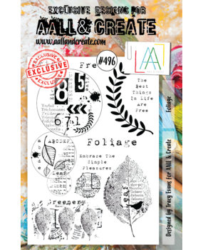 Aall and Create Stamp Set A5 Foliage (AALL-TP-496) (OUTLET) Aall and Create Stamp Set A5 Foliage (AALL-TP-496) (OUTLET)
