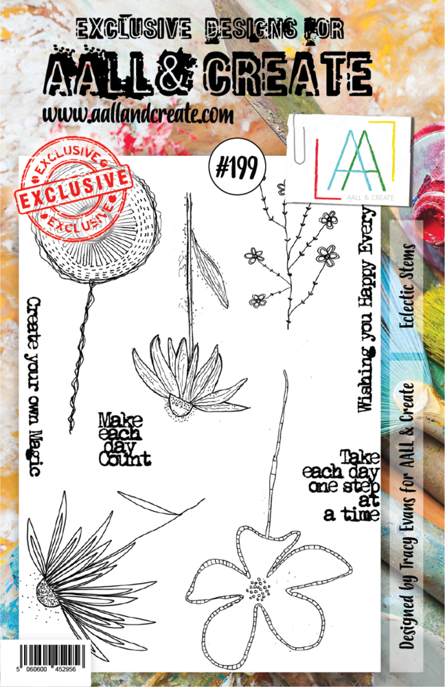 Aall and Create Stamp Set A5 Eclectic Stems (AALL-TP-199) (DISCONTINUED) Aall and Create Stamp Set A5 Eclectic Stems (AALL-TP-199) (DISCONTINUED)