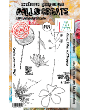 Aall and Create Stamp Set A5 Eclectic Stems (AALL-TP-199) (DISCONTINUED)