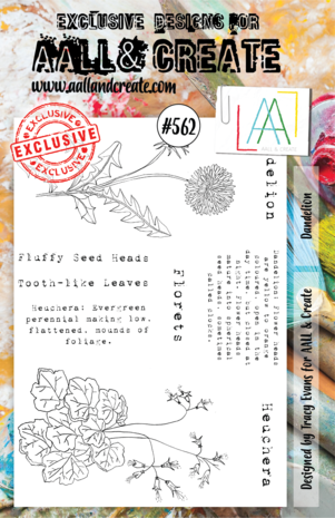 Aall and Create Stamp Set A5 Dandelion (AALL-TP-562) (DISCONTINUED) Aall and Create Stamp Set A5 Dandelion (AALL-TP-562) (DISCONTINUED)