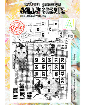 Aall and Create Stamp Set A4 Ladybug (AALL-TP-161) (DISCONTINUED)