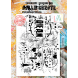 Aall and Create Stamp Set A4 Layered Grunge (AALL-TP-055) (DISCONTINUED)