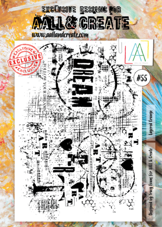 Aall and Create Stamp Set A4 Layered Grunge (AALL-TP-055) (DISCONTINUED) Aall and Create Stamp Set A4 Layered Grunge (AALL-TP-055) (DISCONTINUED)
