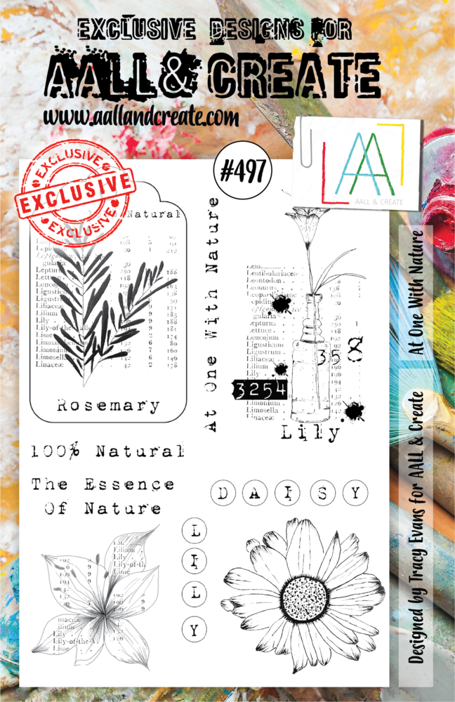 Aall and Create Stamp Set A5 At One With Nature (AALL-TP-497) (DISCONTINUED) Aall and Create Stamp Set A5 At One With Nature (AALL-TP-497) (DISCONTINUED)