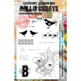 Aall and Create Stamp Set A5 Blackbird (AALL-TP-530) (DISCONTINUED)