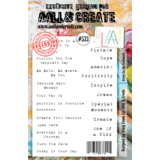 Aall and Create Stamp Set A5 Bring On The Sentiments (AALL-TP-533) (DISCONTINUED)