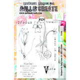 Aall and Create Stamp Set A5 Crocus (AALL-TP-624) (OUTLET)