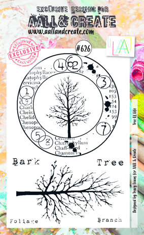 Aall and Create Stamp Set A6 Tree Of Life (AALL-TP-626) (DISCONTINUED) Aall and Create Stamp Set A6 Tree Of Life (AALL-TP-626) (DISCONTINUED)
