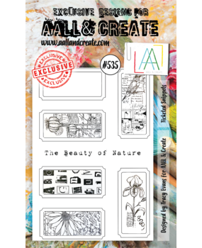 Aall and Create Stamp Set A6 Ticketed Snippets (AALL-TP-535) (DISCONTINUED)