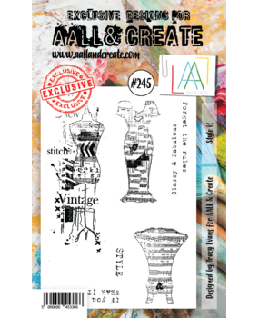 Aall and Create Stamp Set A6 Style It (AALL-TP-245) (DISCONTINUED)