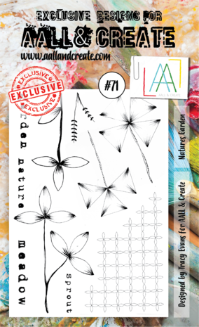 Aall and Create Stamp Set A6 Natures Garden (AALL-TP-071) (DISCONTINUED) Aall and Create Stamp Set A6 Natures Garden (AALL-TP-071) (DISCONTINUED)