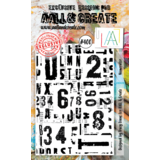 Aall and Create Stamp Set A6 Numerator (AALL-TP-400) (DISCONTINUED)