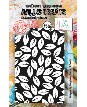 Aall and Create Stamp Set A7 Leaves (AALL-TP-556) (DISCONTINUED)