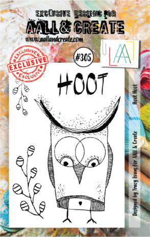 Aall and Create Stamp Set A7 Hoot Hoot (AALL-TP-305) (DISCONTINUED) Aall and Create Stamp Set A7 Hoot Hoot (AALL-TP-305) (DISCONTINUED)