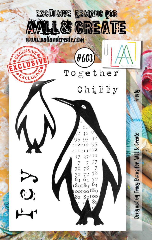 Aall and Create Stamp Set A7 Frosty (AALL-TP-603) (OUTLET) Aall and Create Stamp Set A7 Frosty (AALL-TP-603) (OUTLET)