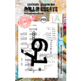 Aall and Create Stamp Set A7 Ephemera Digits (AALL-TP-438) (DISCONTINUED)