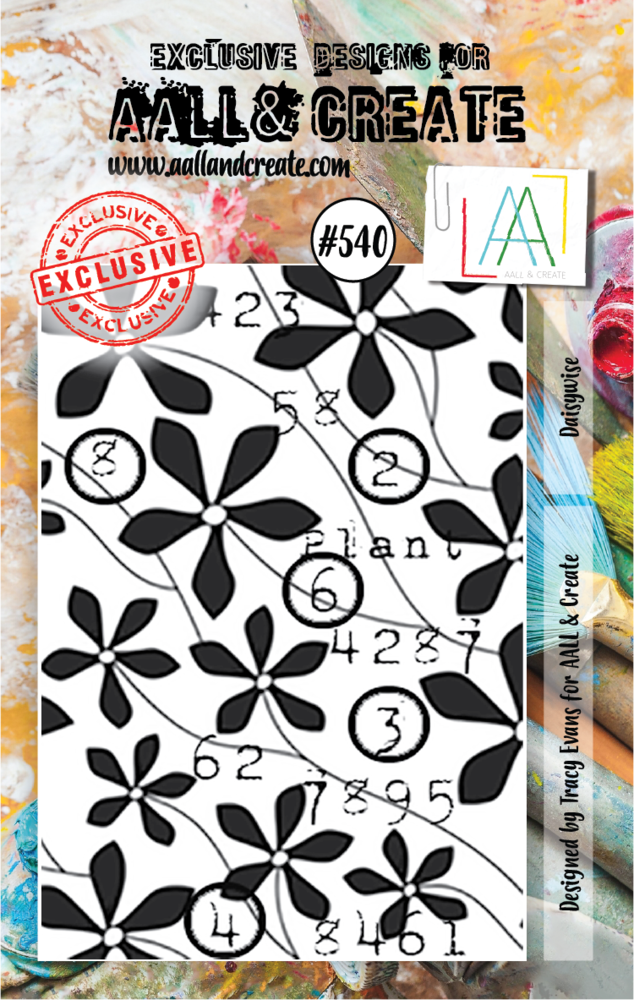 Aall and Create Stamp Set A7 Daisywise (AALL-TP-540) (DISCONTINUED) Aall and Create Stamp Set A7 Daisywise (AALL-TP-540) (DISCONTINUED)