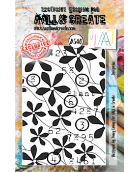 Aall and Create Stamp Set A7 Daisywise (AALL-TP-540) (DISCONTINUED)