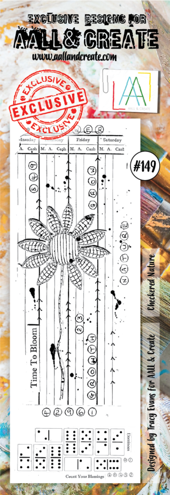 Aall and Create Stamp Set Border Checkered Nature (AALL-TP-149) (DISCONTINUED) Aall and Create Stamp Set Border Checkered Nature (AALL-TP-149) (DISCONTINUED)