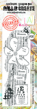 Aall and Create Stamp Set Border Growth In Numbers (AALL-TP-120) (DISCONTINUED) Aall and Create Stamp Set Border Growth In Numbers (AALL-TP-120) (DISCONTINUED)