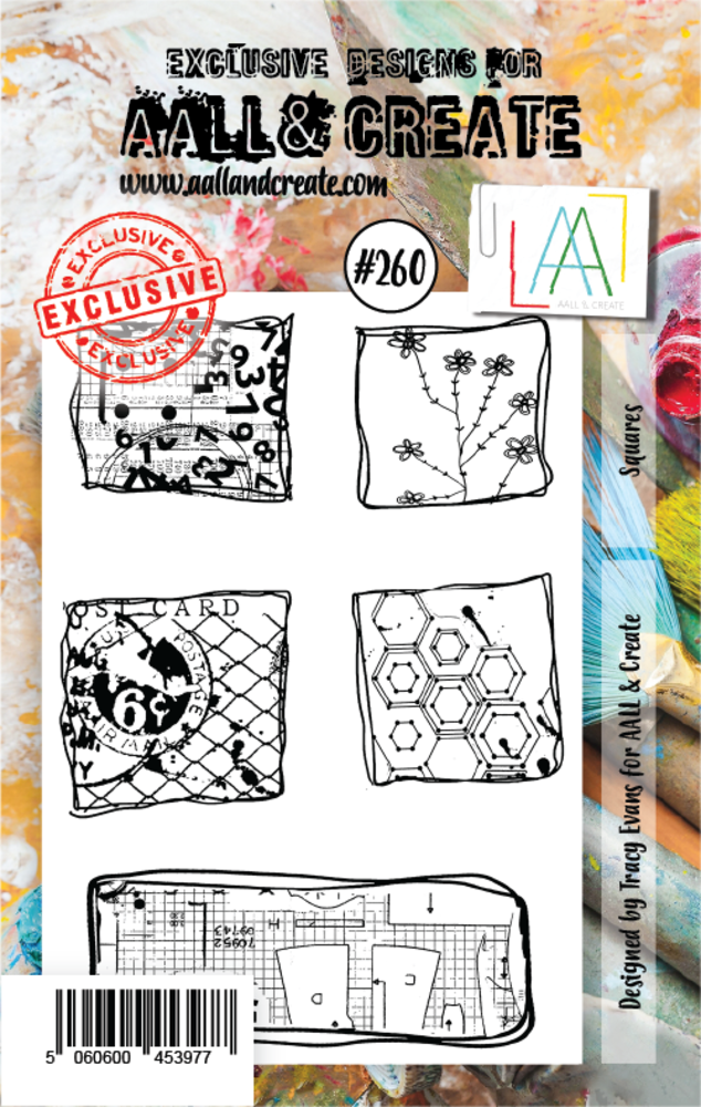 Aall and Create Stamp Set A7 Squares (AALL-TP-260) (DISCONTINUED) Aall and Create Stamp Set A7 Squares (AALL-TP-260) (DISCONTINUED)