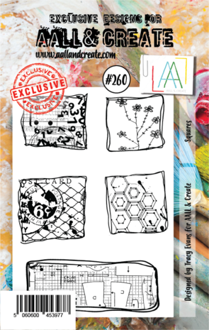 Aall and Create Stamp Set A7 Squares (AALL-TP-260) (DISCONTINUED) Aall and Create Stamp Set A7 Squares (AALL-TP-260) (DISCONTINUED)