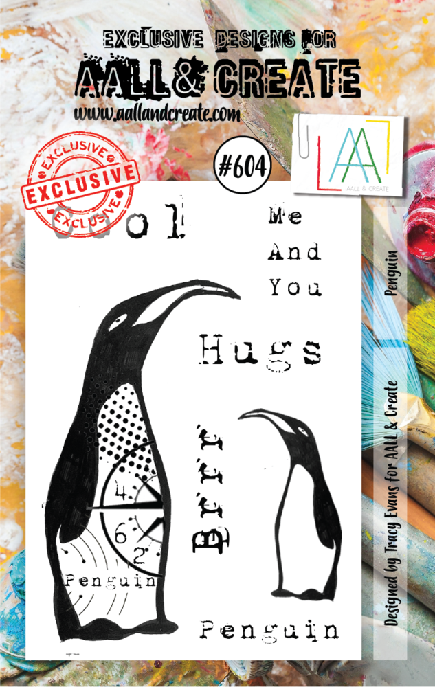 Aall and Create Stamp Set A7 Penguin (AALL-TP-604) (OUTLET) Aall and Create Stamp Set A7 Penguin (AALL-TP-604) (OUTLET)