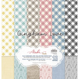 Memory Place Gingham Love 12x12 Inch Paper Pack (MP-60889) (OUTLET)
