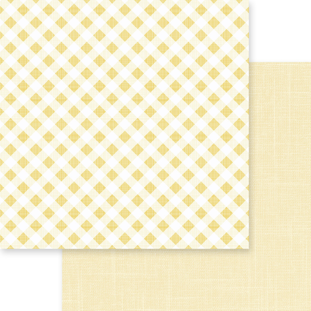 Memory Place Gingham Love 12x12 Inch Paper Pack (MP-60889) (OUTLET)
