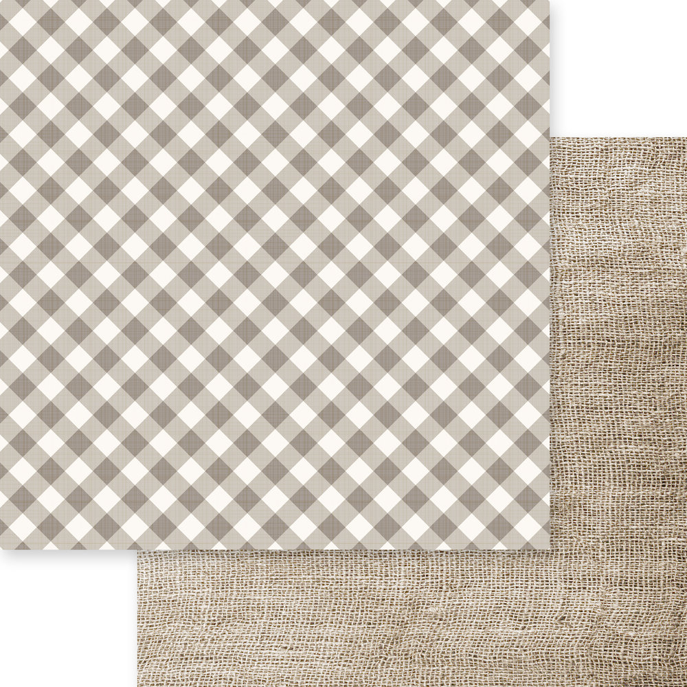 Memory Place Gingham Love 12x12 Inch Paper Pack (MP-60889) (OUTLET)