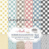 Memory Place Gingham Love 6x6 Inch Paper Pack (MP-60896) (OUTLET)