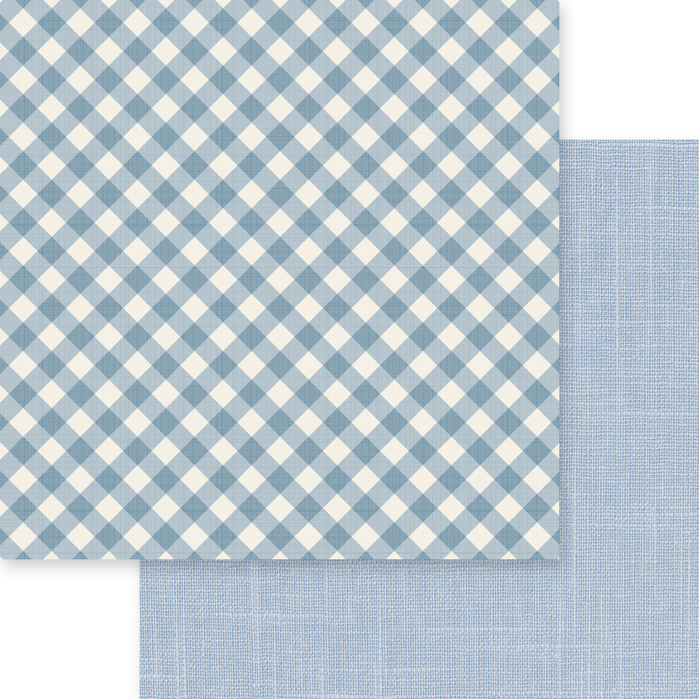 Memory Place Gingham Love 6x6 Inch Paper Pack (MP-60896) (OUTLET)