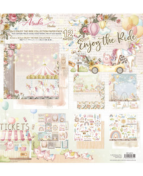Memory Place Enjoy The Ride 12x12 Inch Paper Pack (MP-60874) (OUTLET)