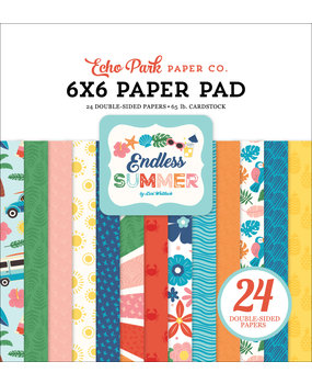 Echo Park Endless Summer 6x6 Inch Paper Pad (ES274023) (DISCONTINUED)