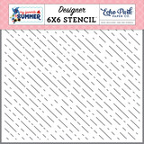 Echo Park Summer Rays Stencil (MYS273033) (OUTLET)