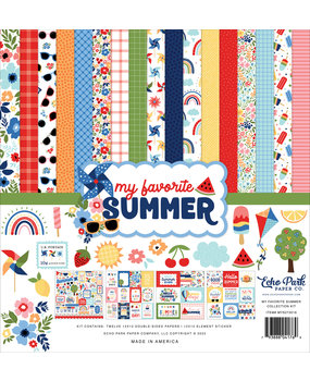 Echo Park My Favorite Summer 12x12 Inch Collection Kit (MYS273016) (DISCONTINUED)
