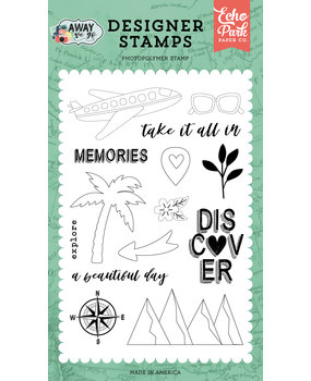 Echo Park Take It All In Clear Stamps (AWG270046) (DISCONTINUED)