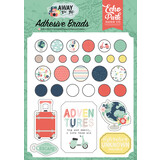 Echo Park Away We Go Adhesive Brads (AWG270020) (DISCONTINUED)