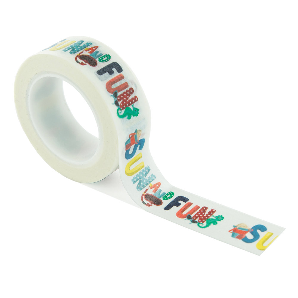 Carta Bella Washi Tape Sun And Fun (CBBE149026) (DISCONTINUED)