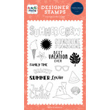 Carta Bella Summer Crew Clear Stamps (CBBE149043) (OUTLET)