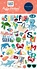 Beach Party Puffy Stickers (CBBE149066) (OUTLET)